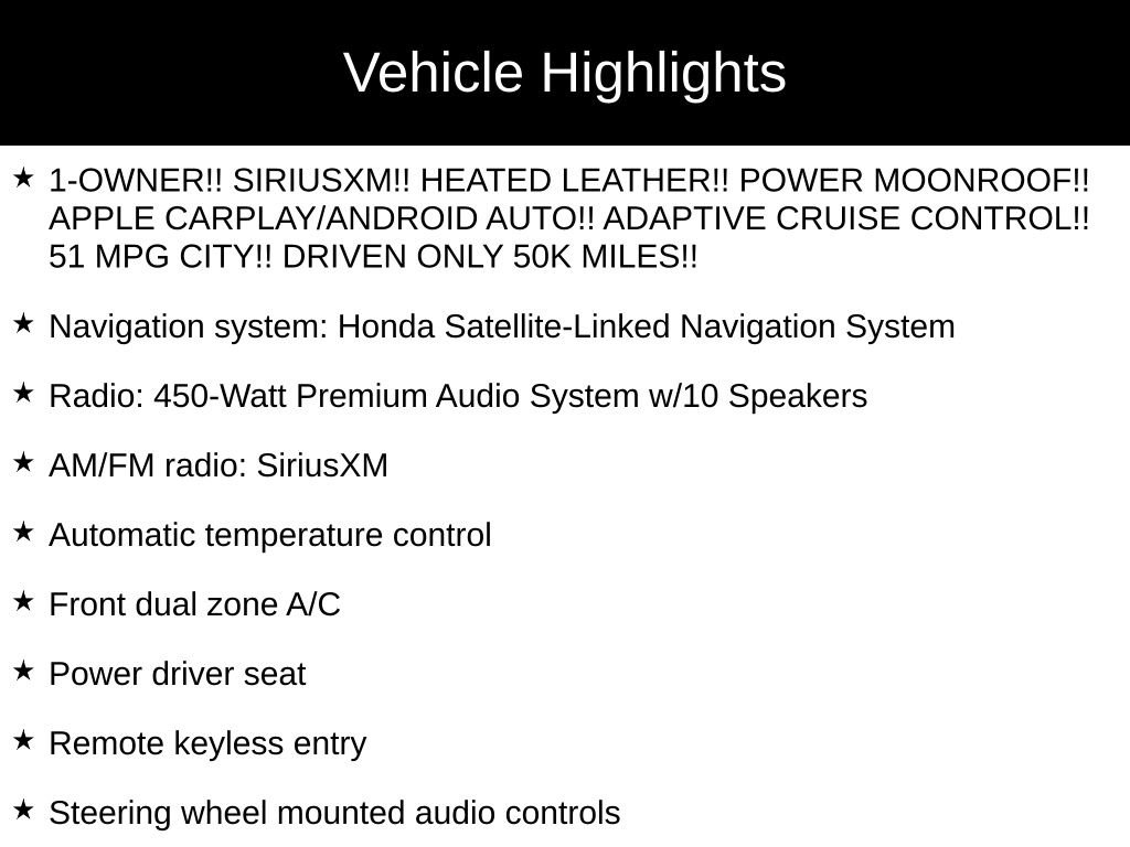 Used 2022 Honda Insight Touring image 14