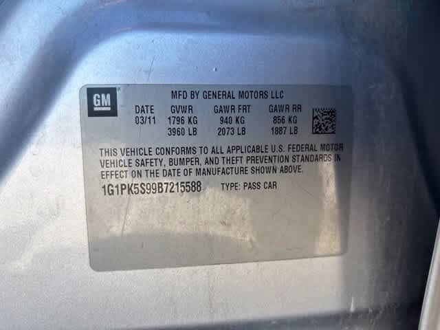 Used 2011 Chevrolet Cruze Eco FWD image 23