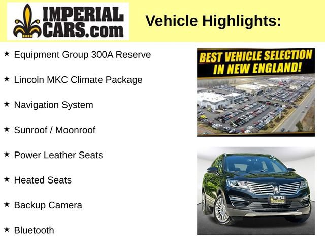Used 2017 Lincoln MKC Reserve w/ Lincoln MKC Climate Package AWD/4WD image 8