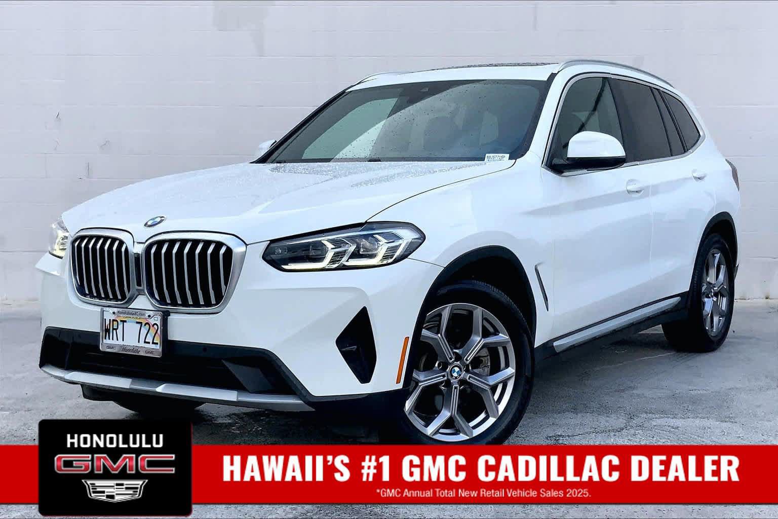 Used 2022 BMW X3 sDrive30i w/ Premium Package
