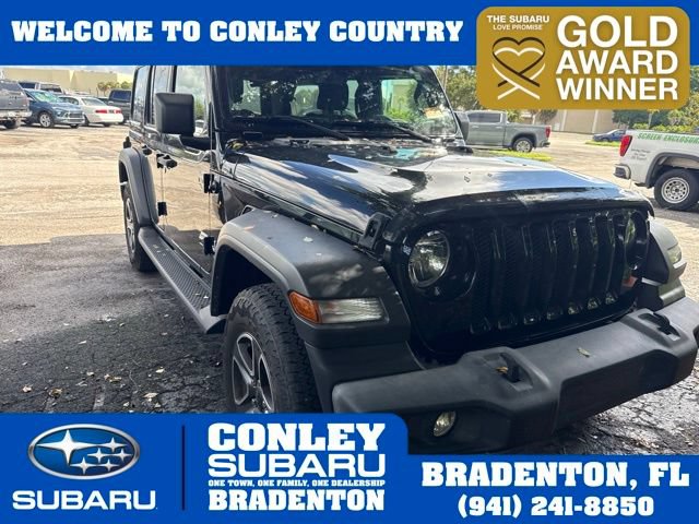 Used 2021 Jeep Wrangler Unlimited Sport w/ Sun And Sound Package