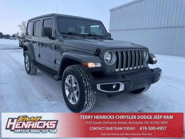 Used 2022 Jeep Wrangler Unlimited Sahara image 1