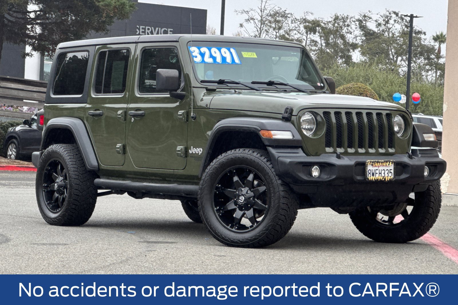 Used 2021 Jeep Wrangler Unlimited Sport AWD/4WD image 2