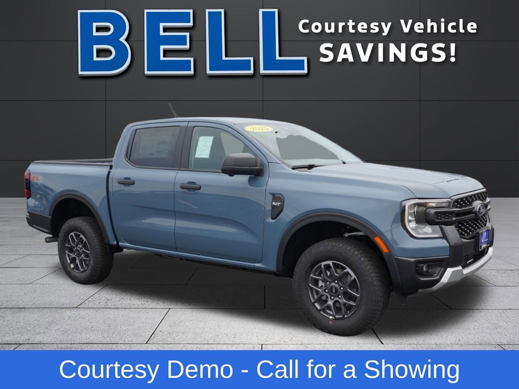 New 2025 Ford Ranger XLT w/ FX4 Off-Road Package