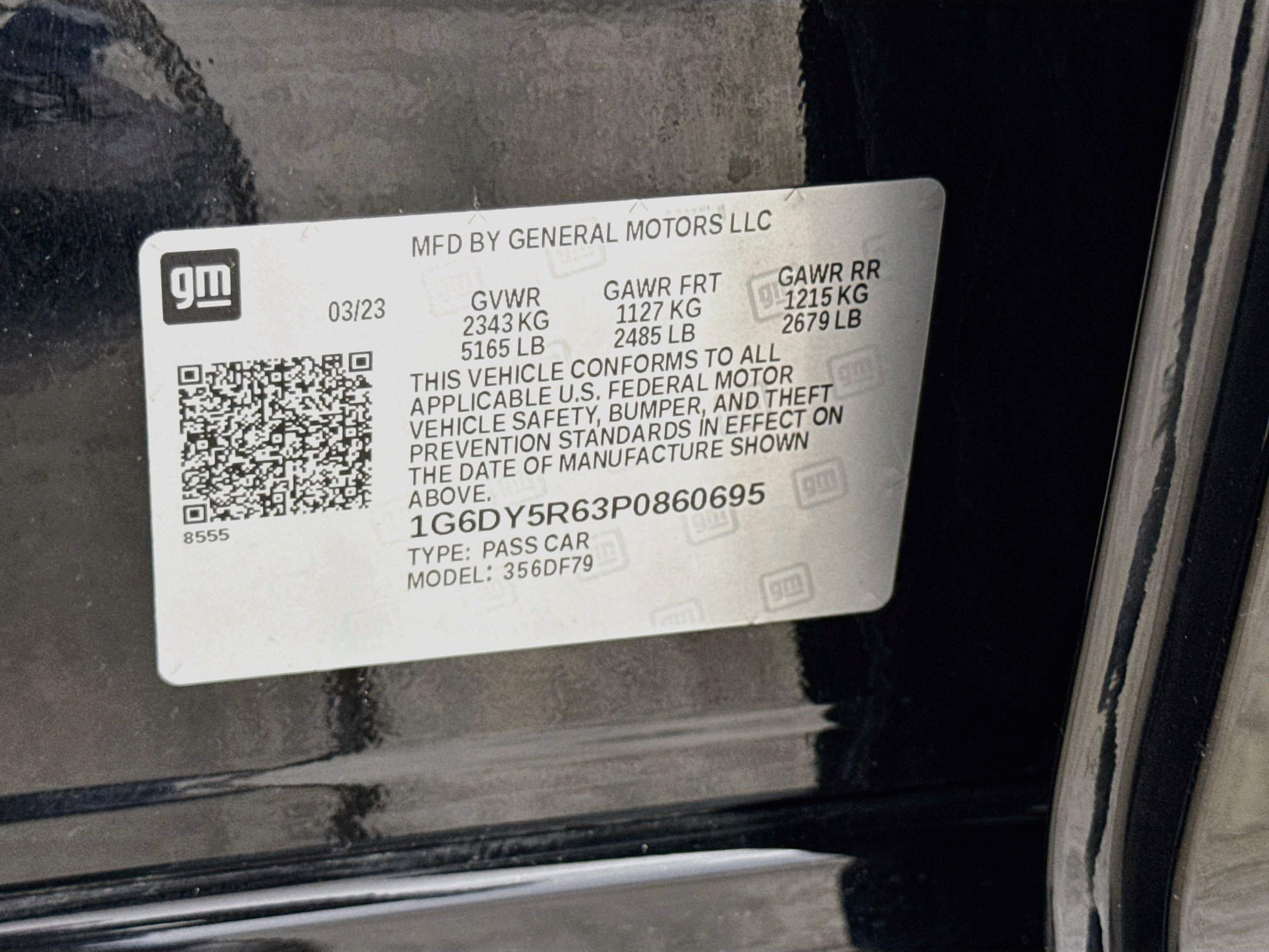 Used 2023 Cadillac CT5 V Blackwing RWD image 35