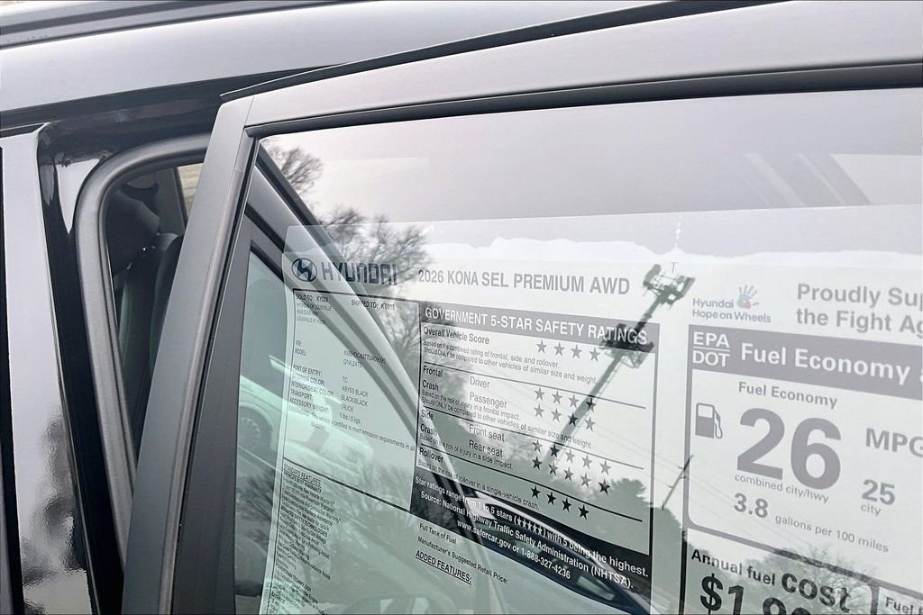 New 2026 Hyundai Kona SEL Premium image 14