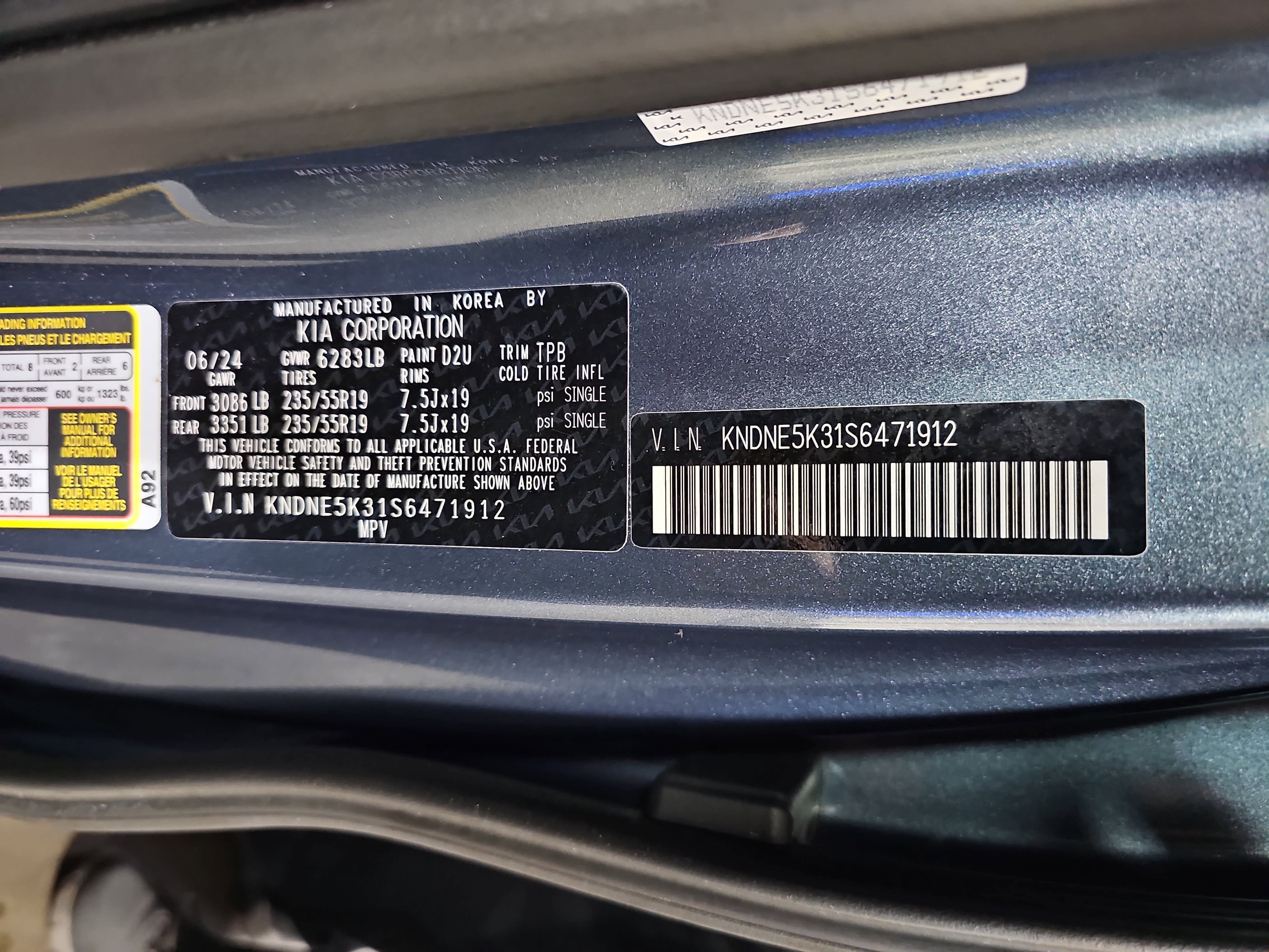 Used 2025 Kia Carnival SX image 39