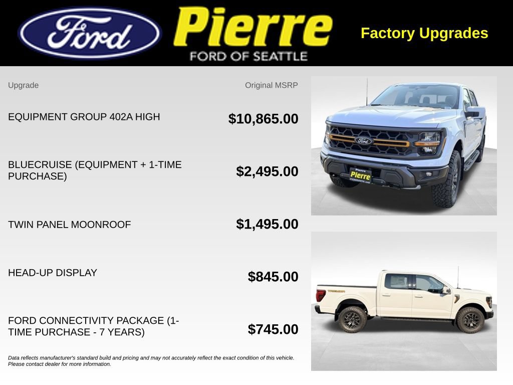 New 2026 Ford F150 Tremor w/ Equipment Group 402A High AWD/4WD image 13