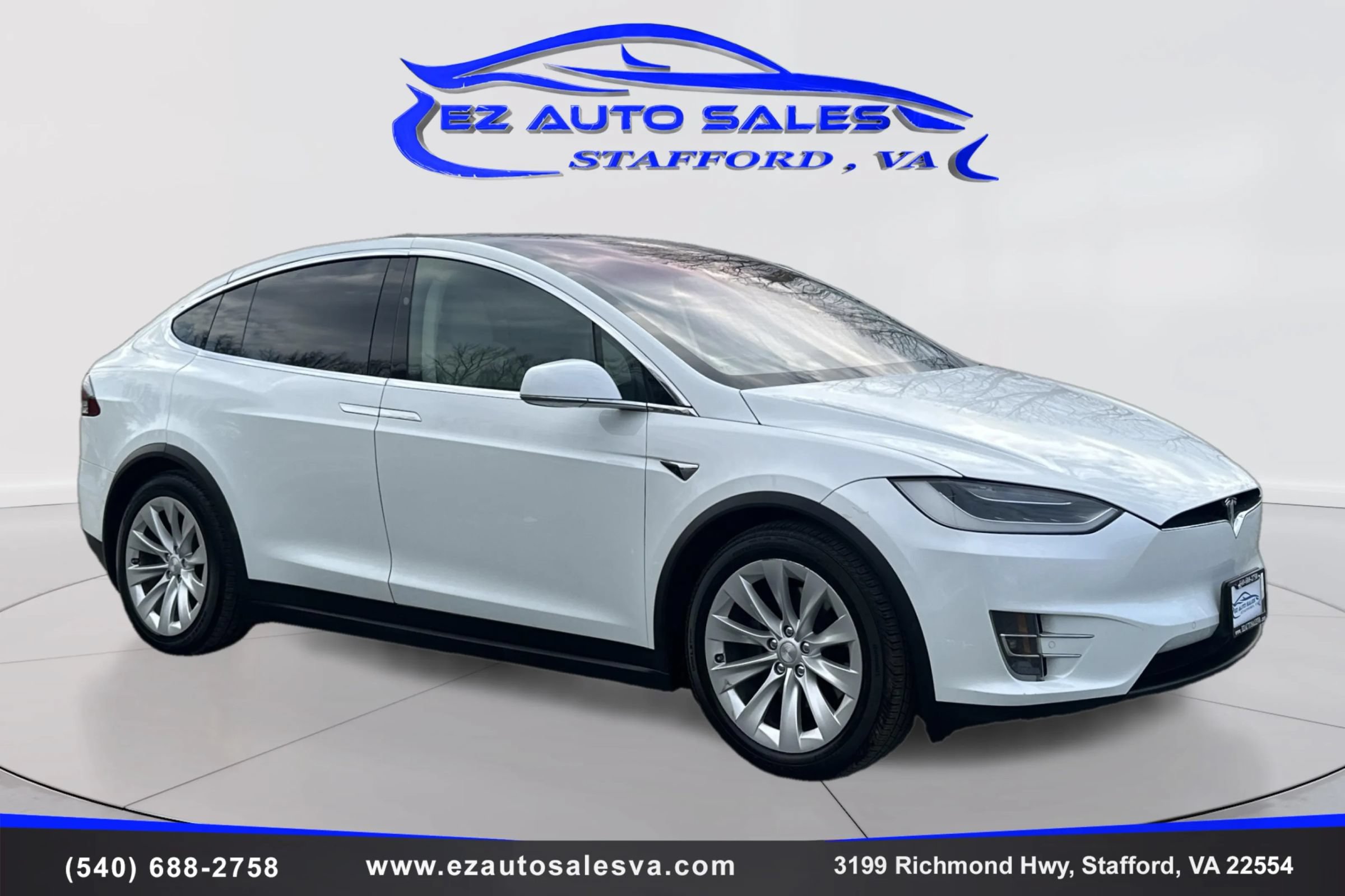 Used 2018 Tesla Model X 75D AWD/4WD image 3