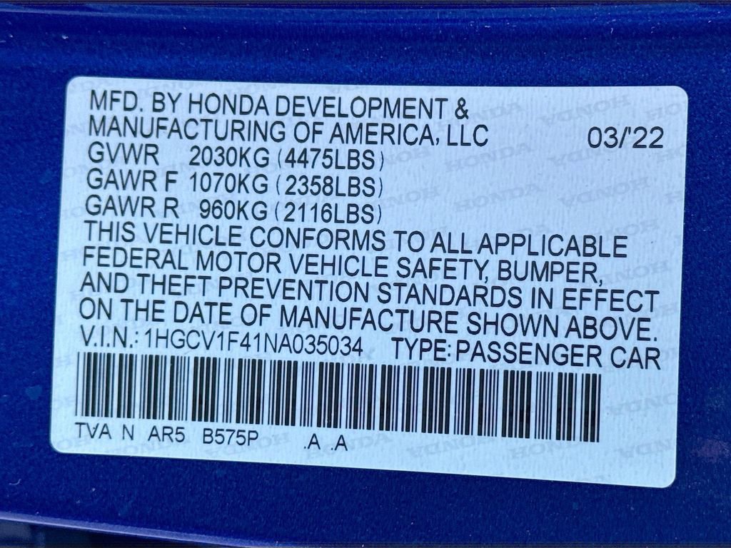 Used 2022 Honda Accord Sport Special Edition image 30