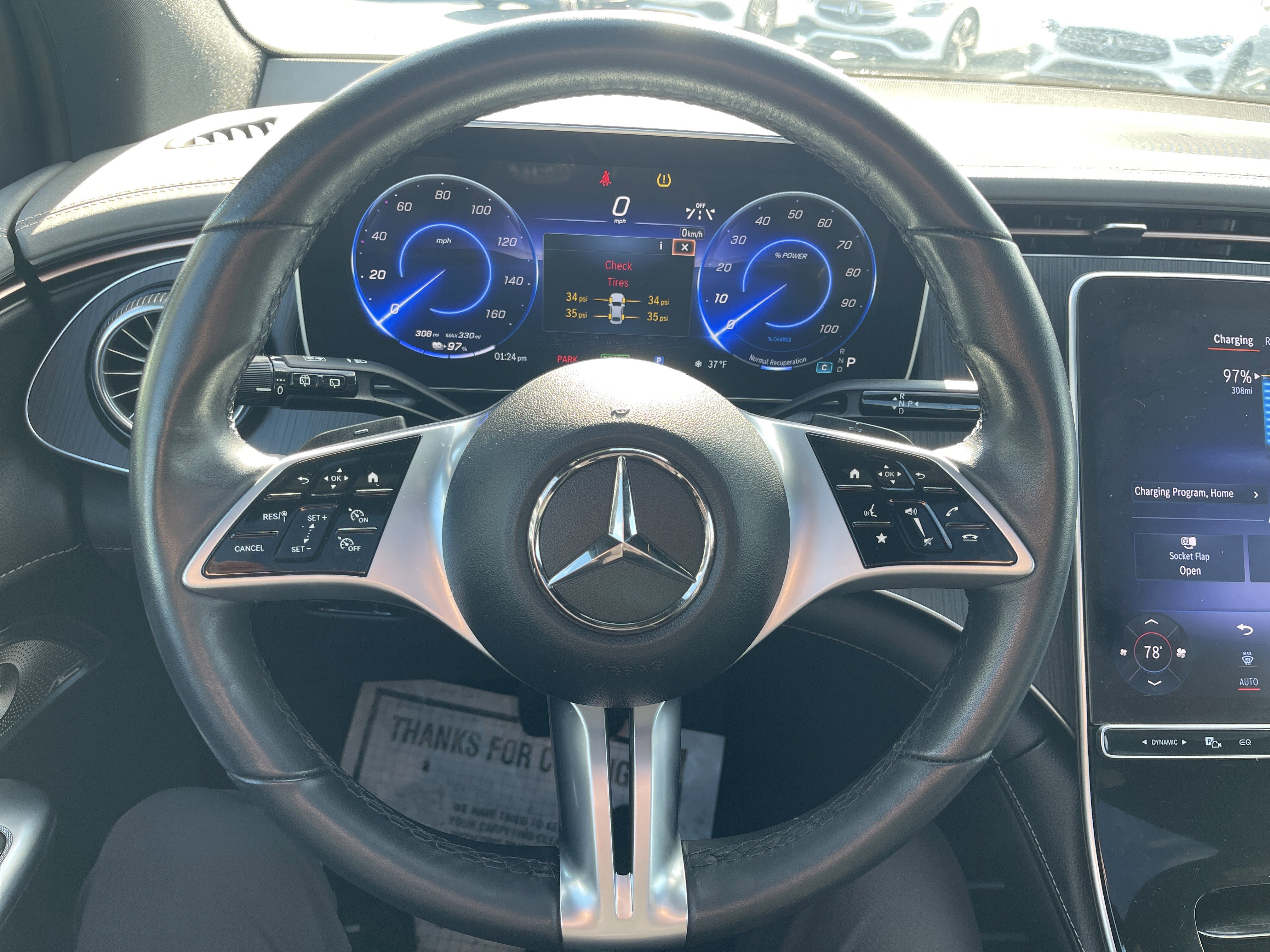 Certified 2024 Mercedes-Benz EQE 350+ 4MATIC SUV image 21