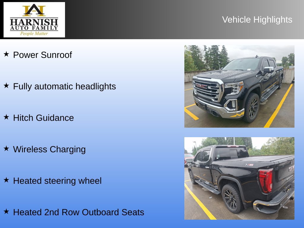 Used 2019 GMC Sierra 1500 SLT w/ SLT Premium Plus Package AWD/4WD image 11