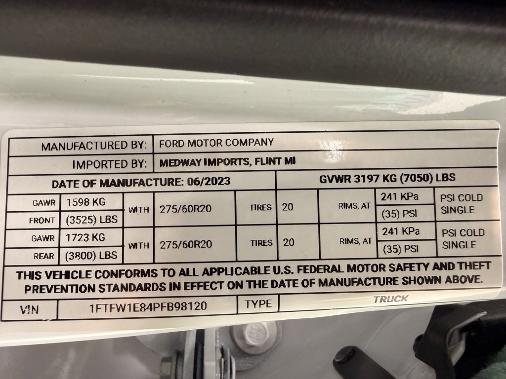 Used 2023 Ford F150 XLT w/ Equipment Group 302A High image 25