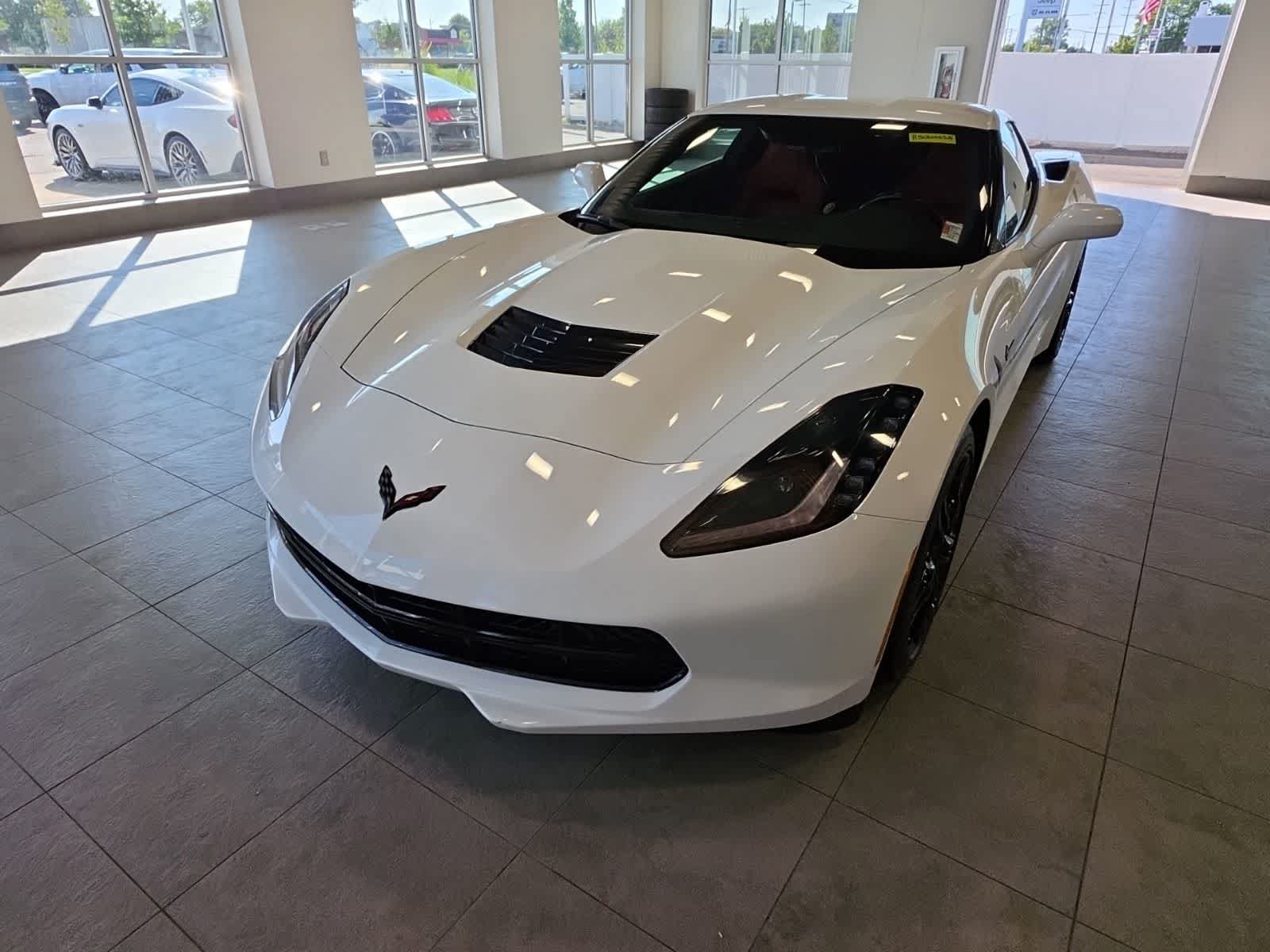 Used 2017 Chevrolet Corvette Stingray Coupe w/ Carbon Flash Badge Package