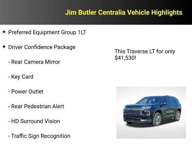New 2026 Chevrolet Traverse LT w/ Driver Confidence Package image 8