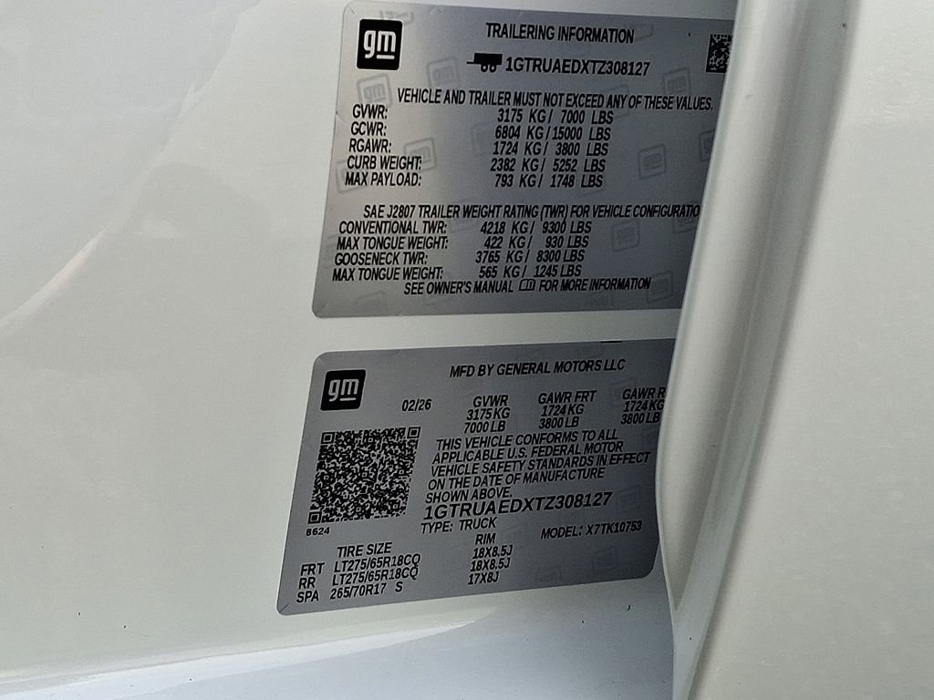 New 2026 GMC Sierra 1500 Pro w/ Pro Value Package image 18