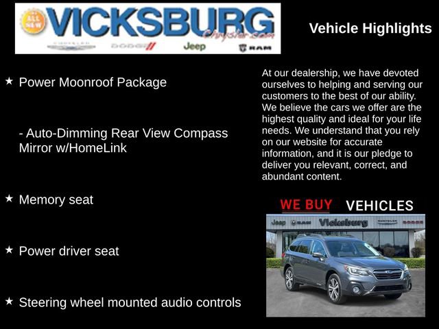 Used 2019 Subaru Outback 2.5i Limited AWD/4WD image 19