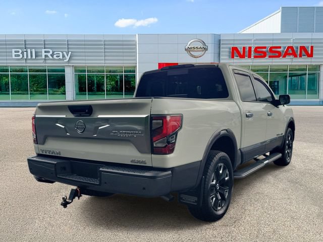 Used 2021 Nissan Titan Platinum Reserve w/ Moonroof Package AWD/4WD image 4