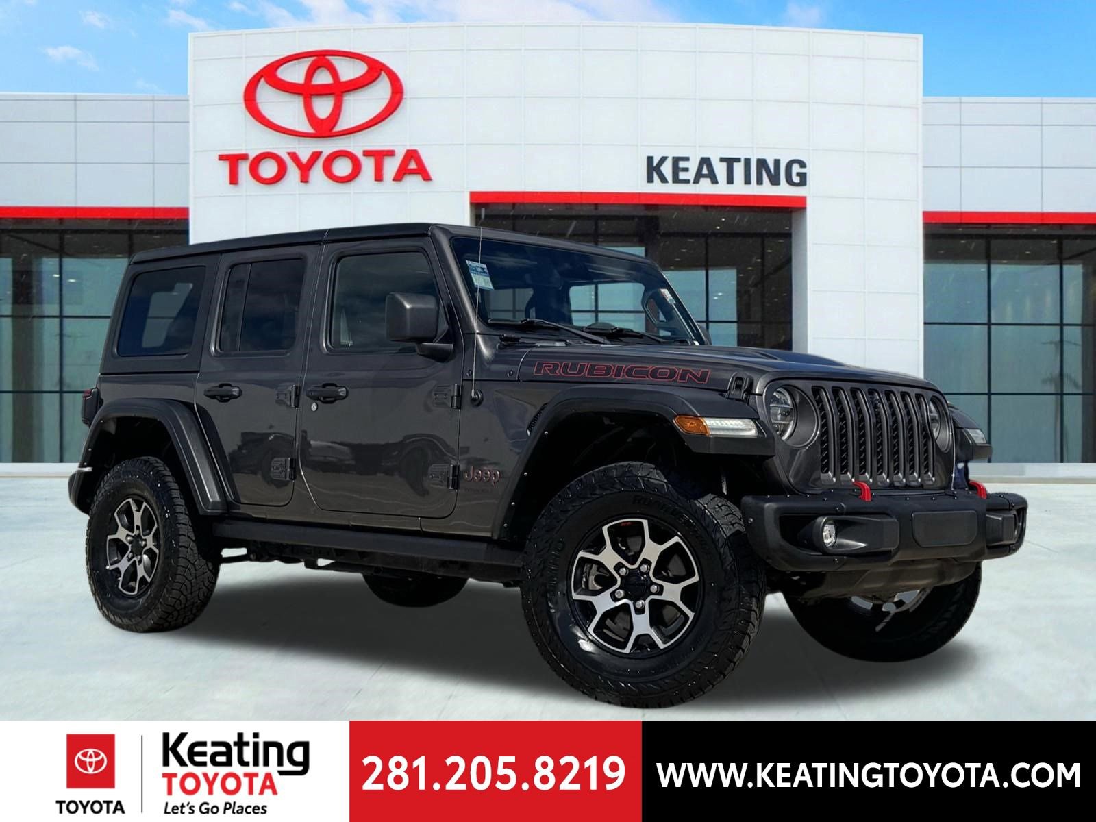 Used 2022 Jeep Wrangler Unlimited Rubicon w/ Steel Bumper Group image 1