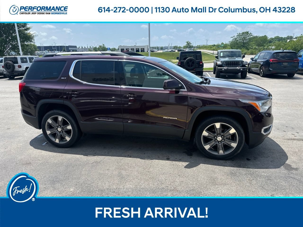 Used 2018 GMC Acadia SLT w/ LPO, Floor Liner Package FWD image 3