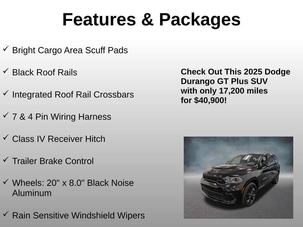 Used 2025 Dodge Durango GT AWD/4WD image 25