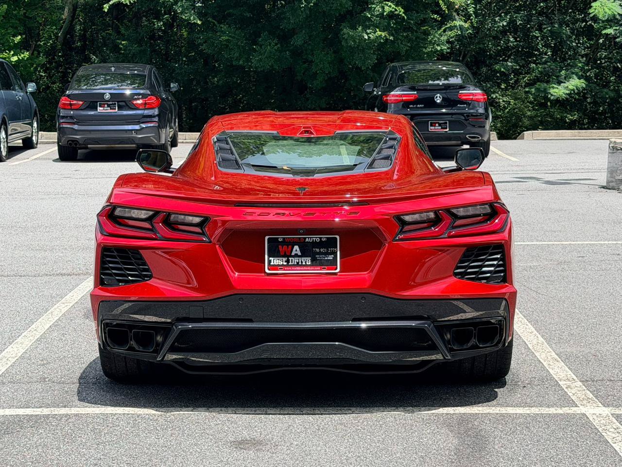 Used 2025 Chevrolet Corvette Stingray Preferred Cpe w/ Stealth Interior Trim Package RWD image 7