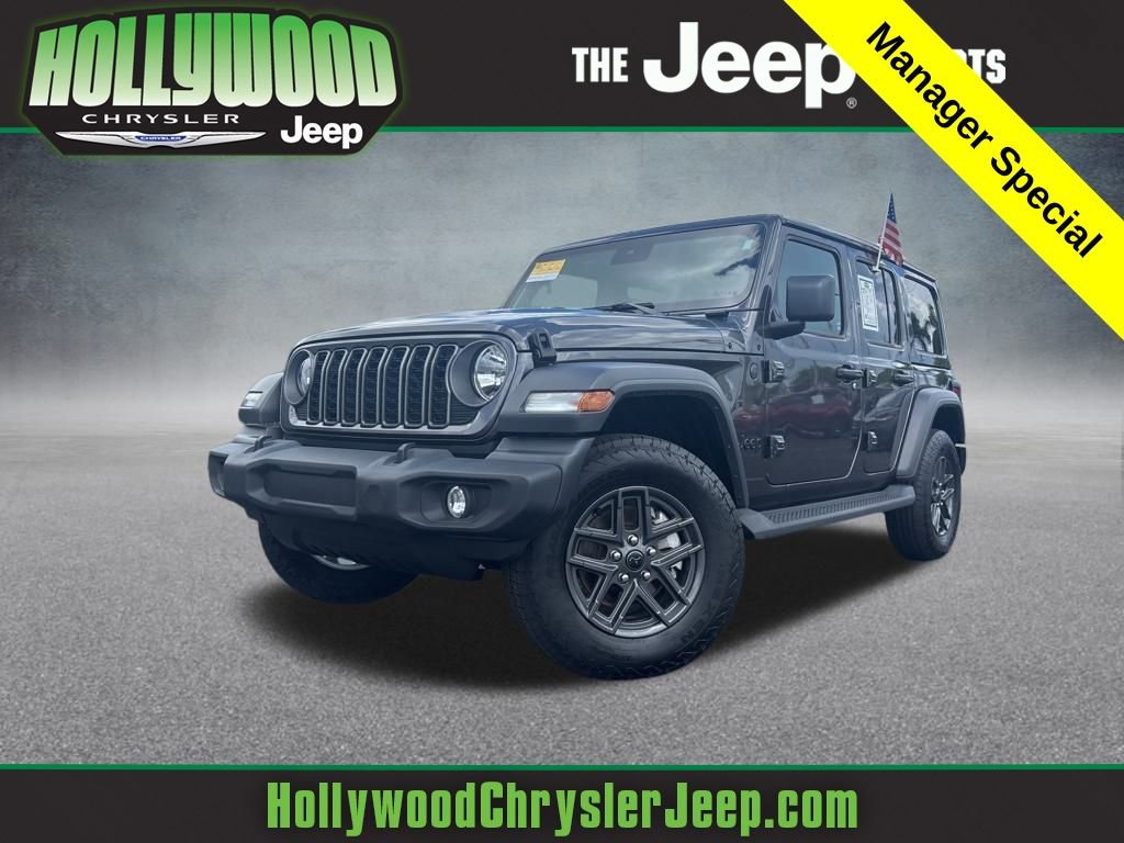 Used 2025 Jeep Wrangler Sport S image 1