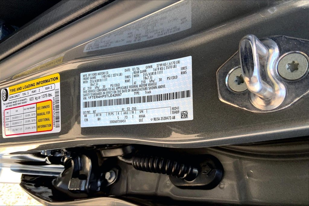 New 2026 Ford Ranger XLT w/ Equipment Group 301A High AWD/4WD image 13