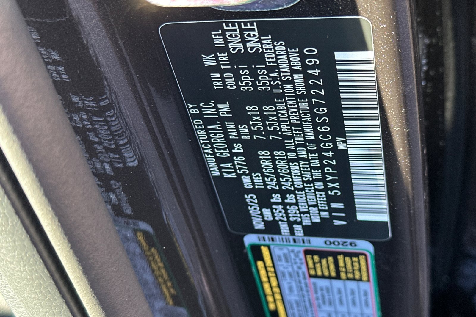 New 2025 Kia Telluride LX image 22