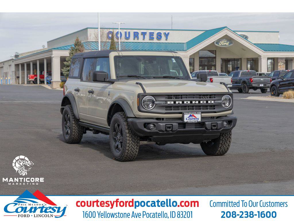 New 2025 Ford Bronco Big Bend w/ Black Diamond Package