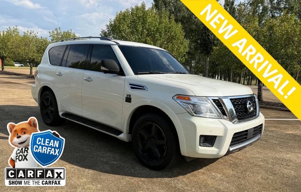 Used 2019 Nissan Armada Platinum w/ Captain's Chairs Package