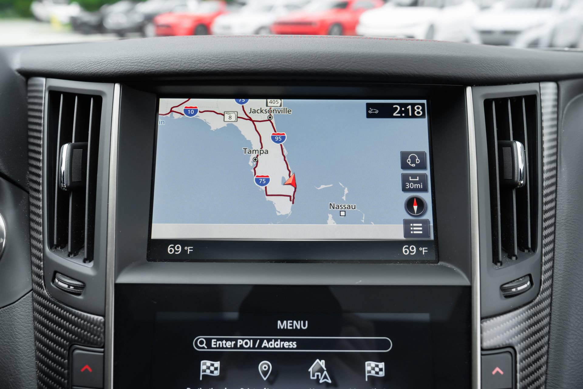 Used 2023 INFINITI Q50 Red Sport 400 w/ Black Opal Edition image 12