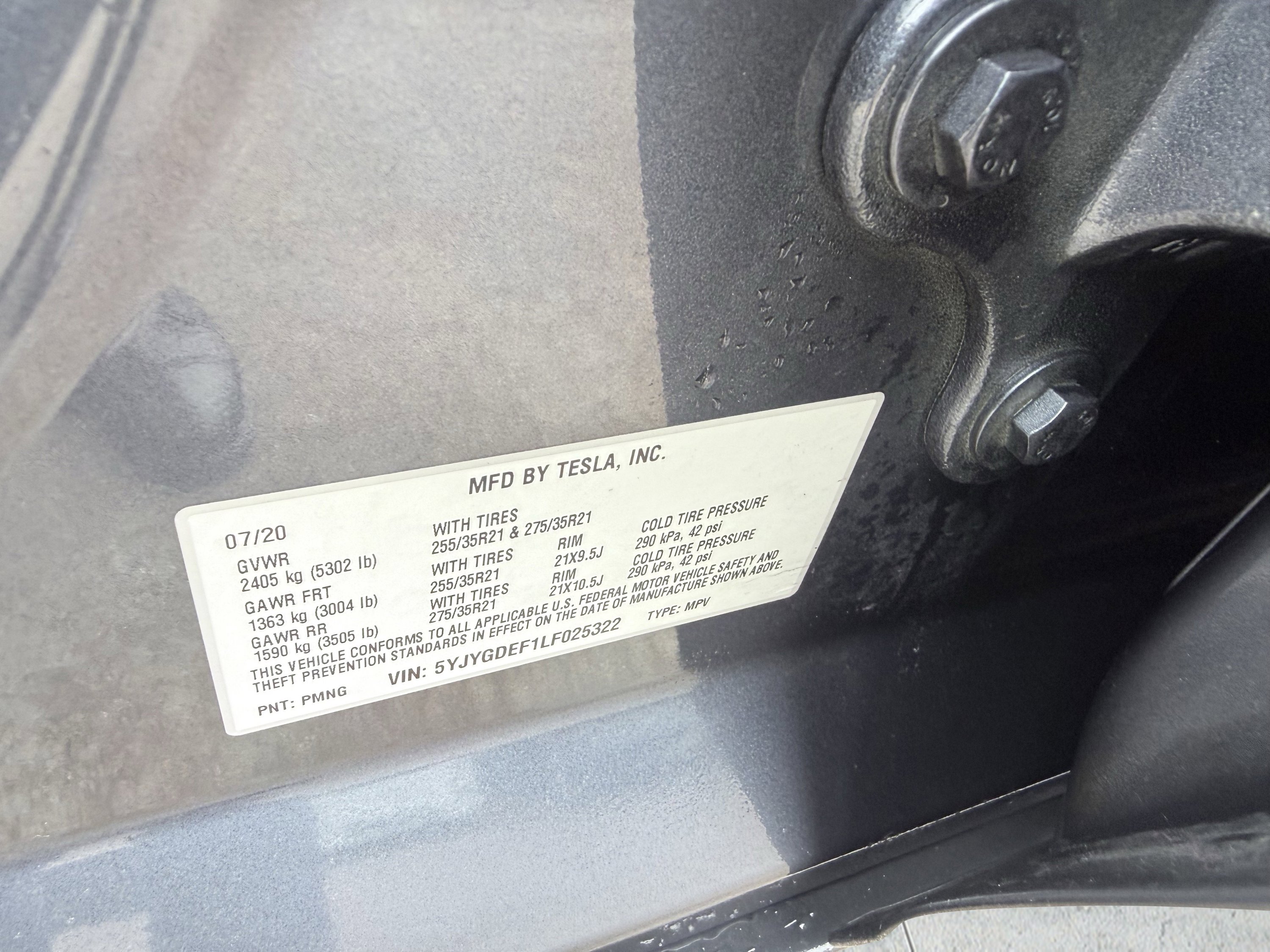 Used 2020 Tesla Model Y Performance image 33