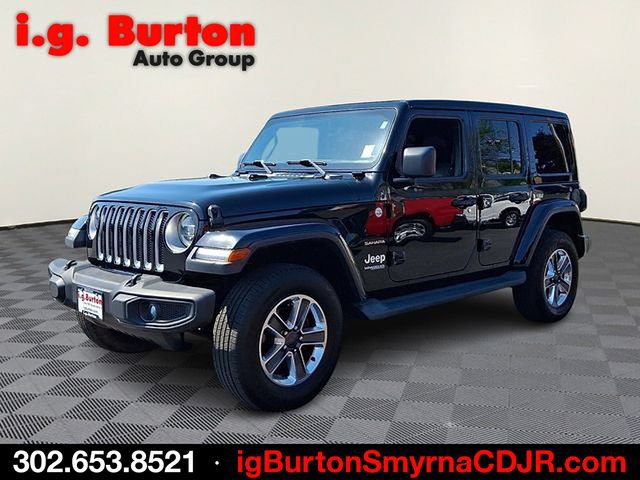 Used 2021 Jeep Wrangler Unlimited Sahara AWD/4WD image 3