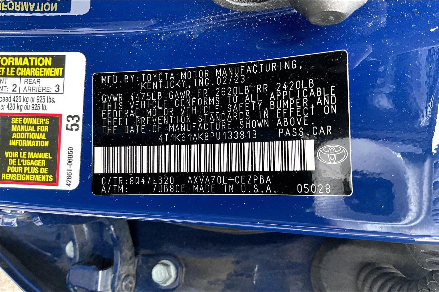 Used 2023 Toyota Camry XSE w/ Cold Weather Package FWD image 30