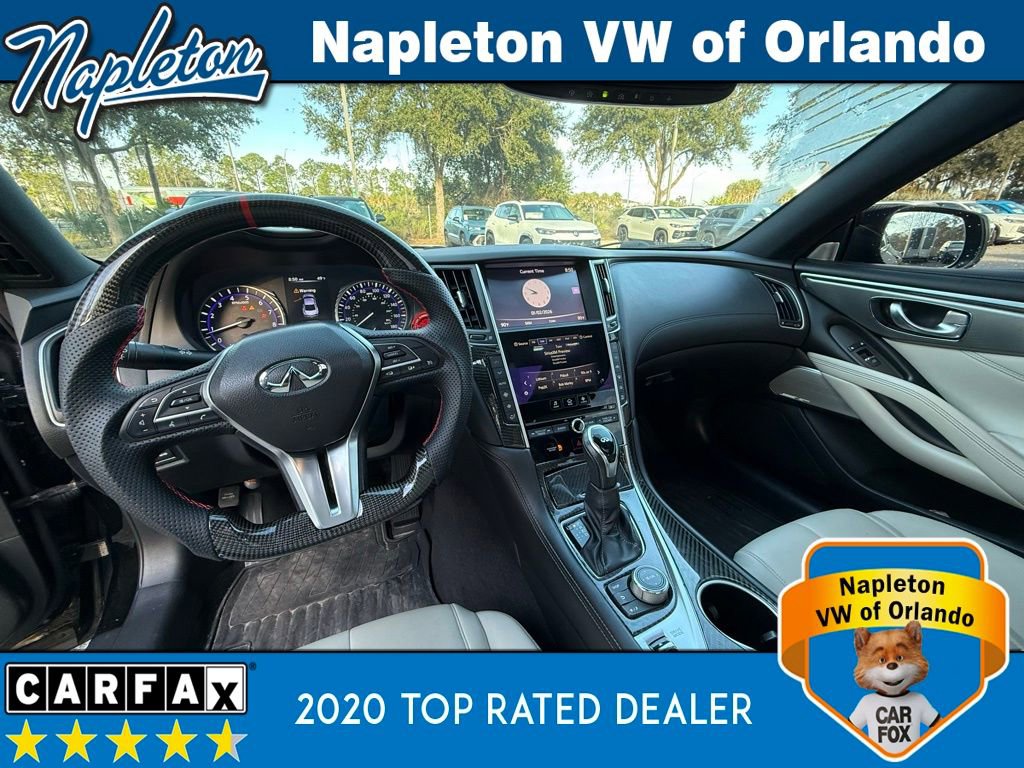 Used 2018 INFINITI Q60 3.0t Luxe image 18