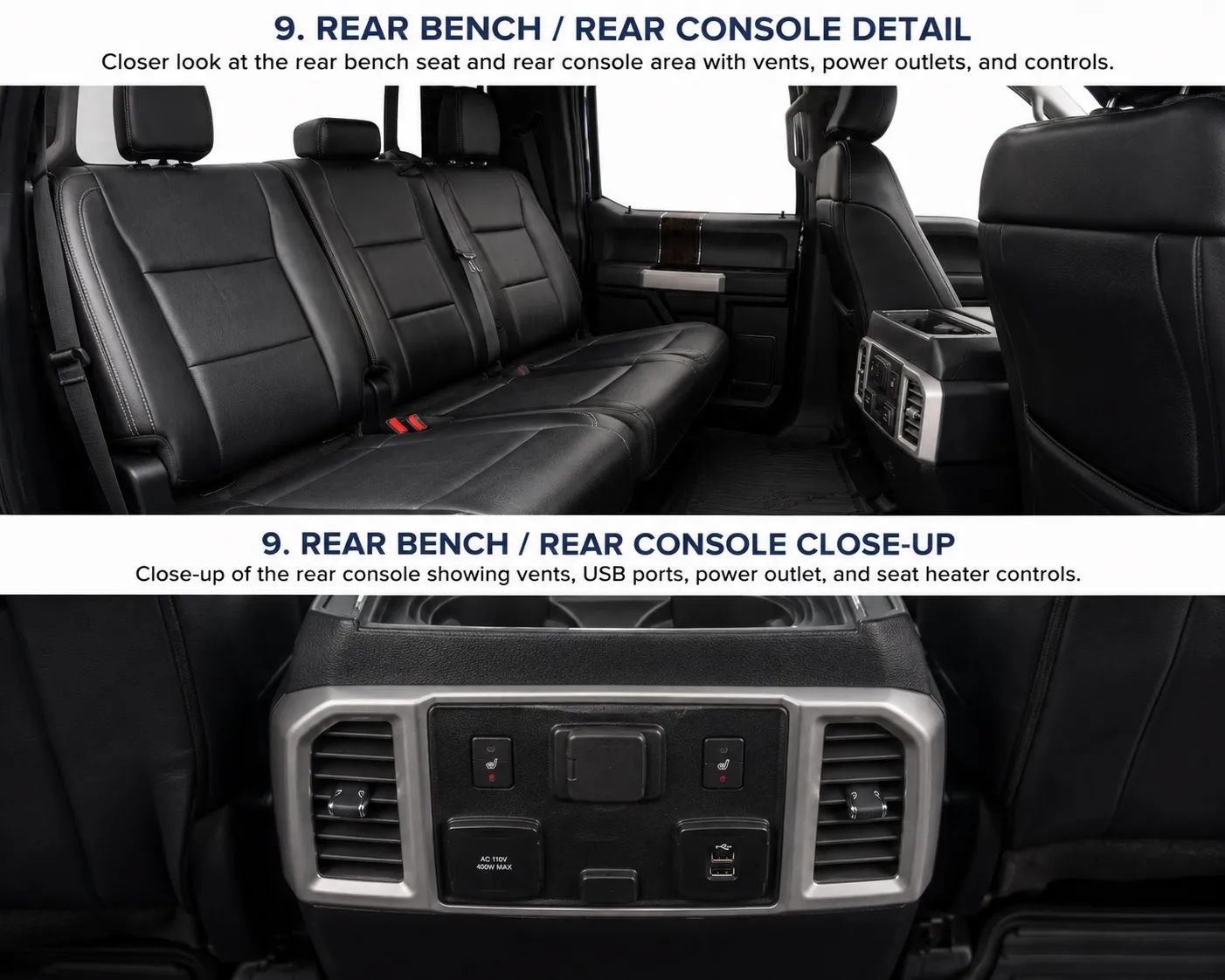 Used 2018 Ford F250 Lariat w/ Lariat Ultimate Package AWD/4WD image 17