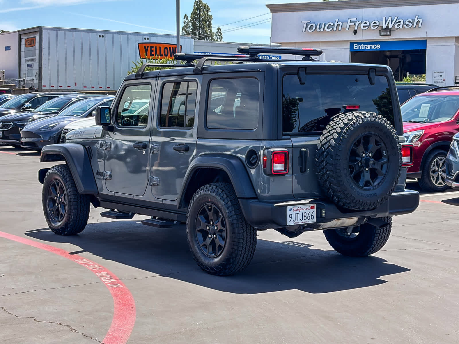 Used 2021 Jeep Wrangler Unlimited Sport AWD/4WD image 2