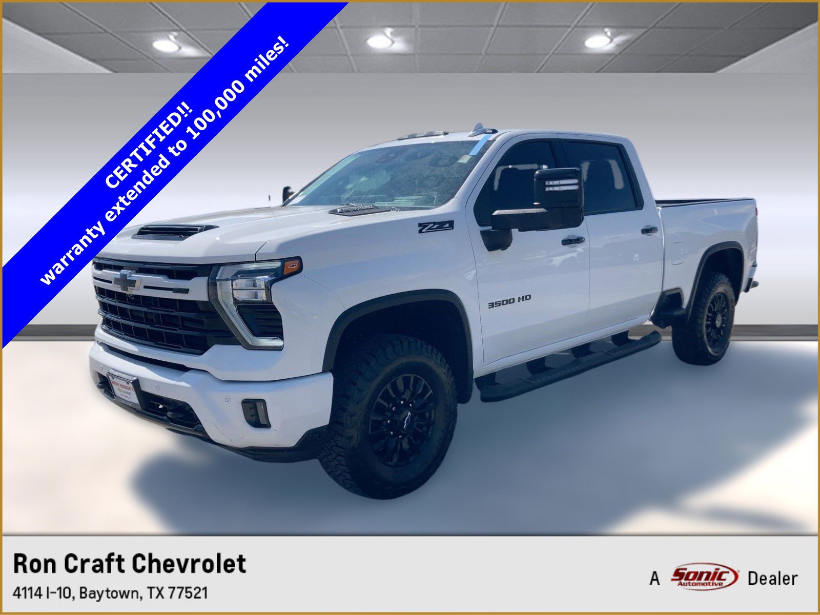 Certified 2024 Chevrolet Silverado 3500 LTZ w/ LTZ Plus Package