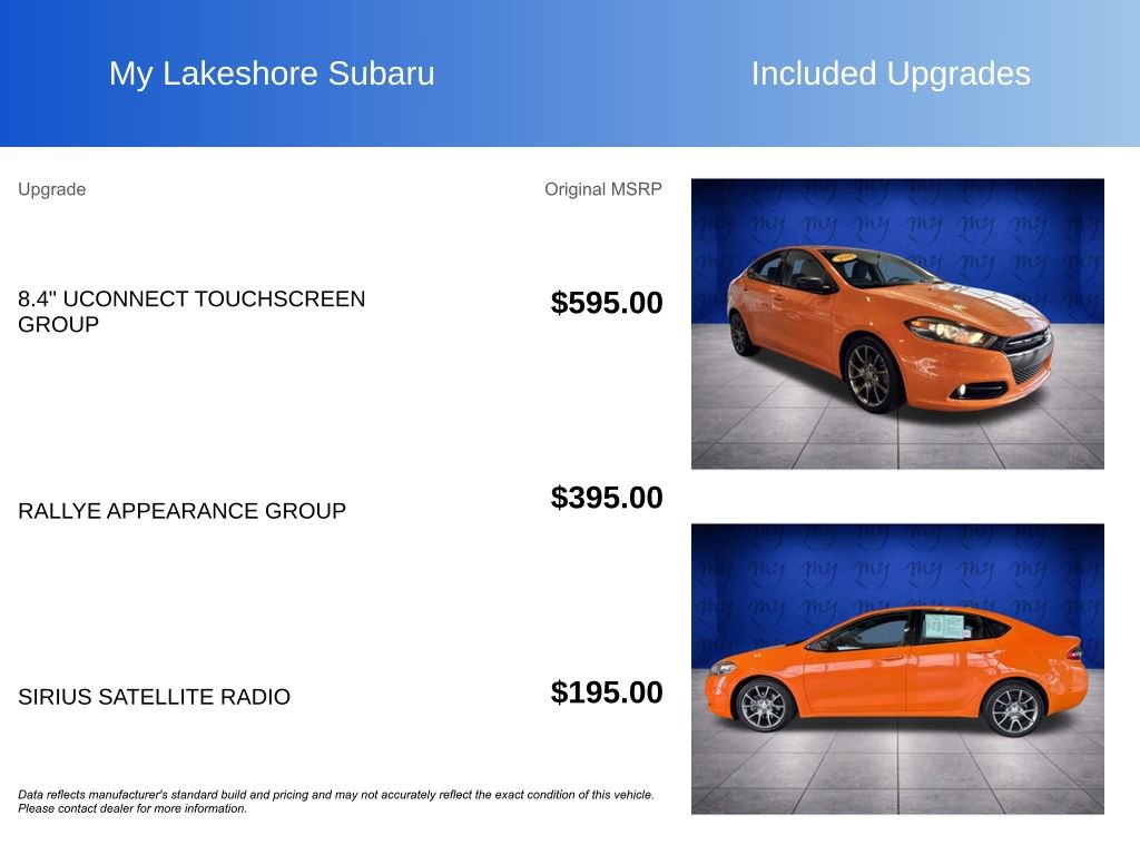 Used 2014 Dodge Dart SXT image 8
