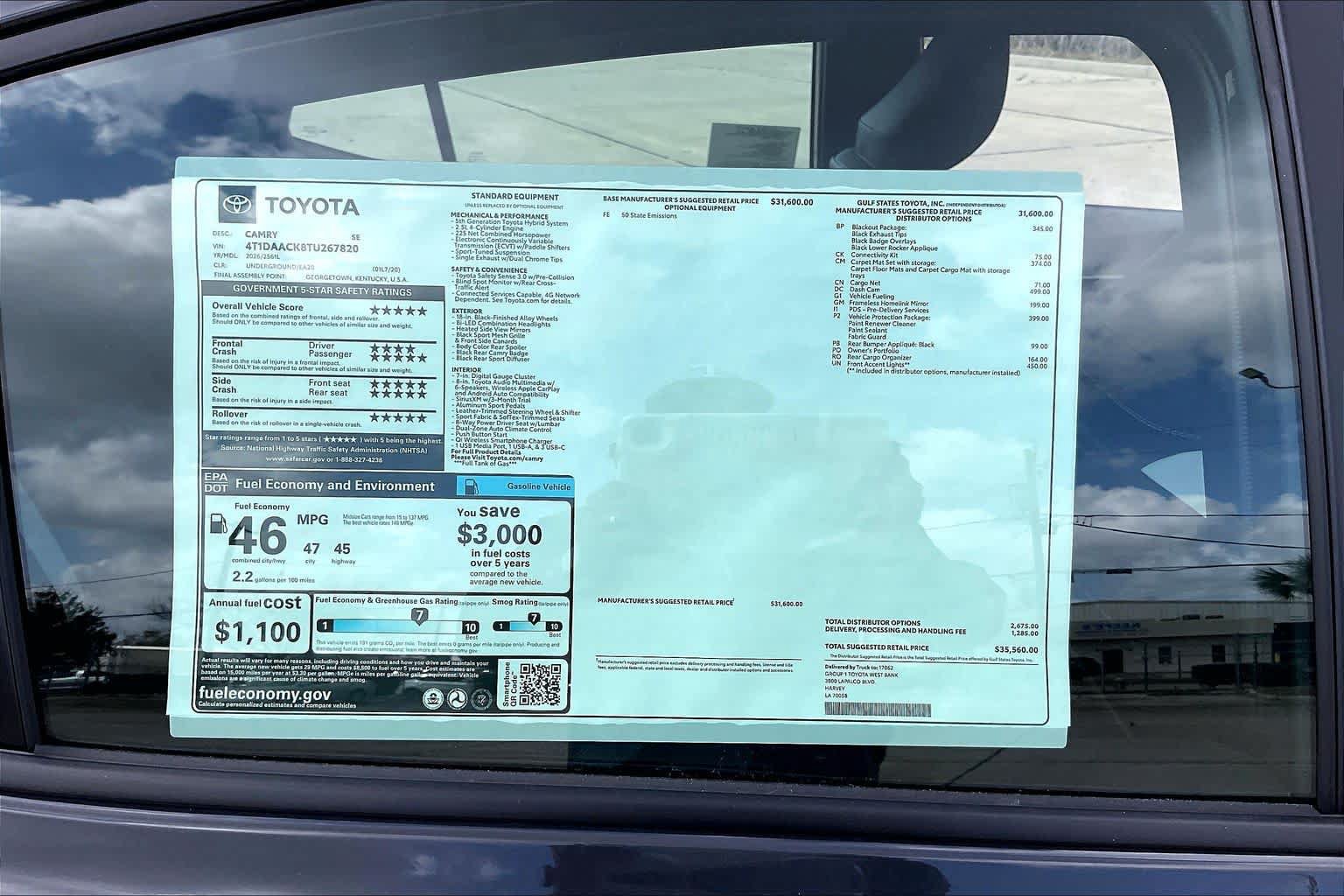 Certified 2026 Toyota Camry SE FWD image 22