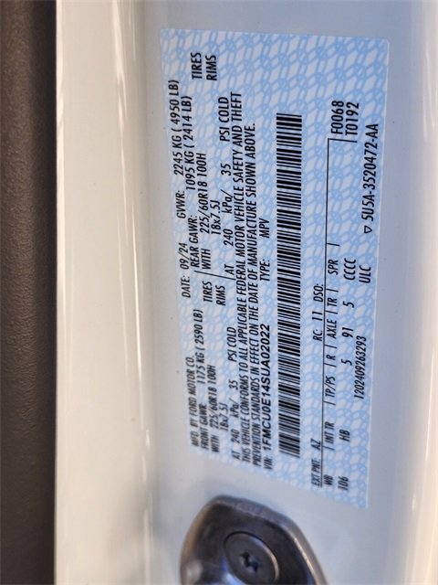 New 2025 Ford Escape SE image 33