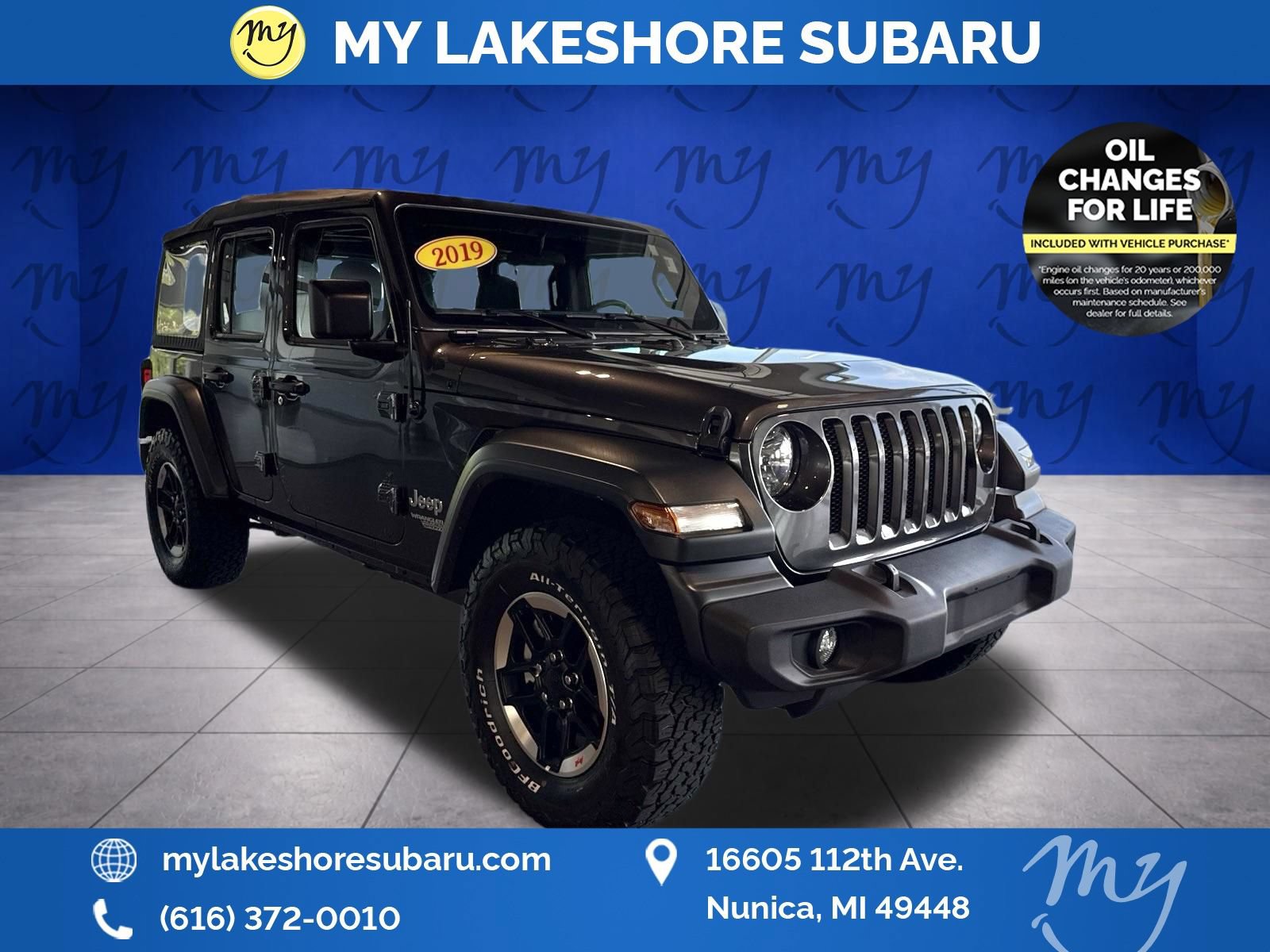 Used 2019 Jeep Wrangler Unlimited Sport AWD/4WD 360° Tour