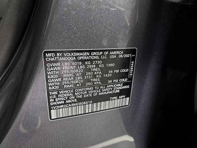 Used 2021 Volkswagen Atlas SE image 26