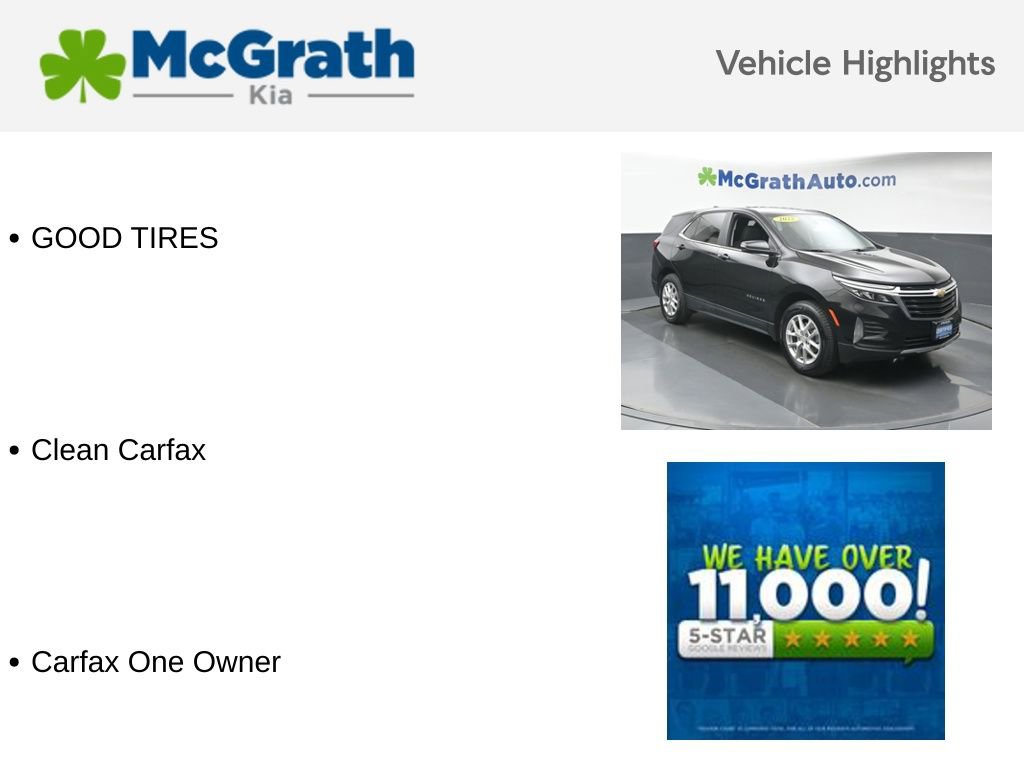 Used 2022 Chevrolet Equinox LT AWD/4WD image 5