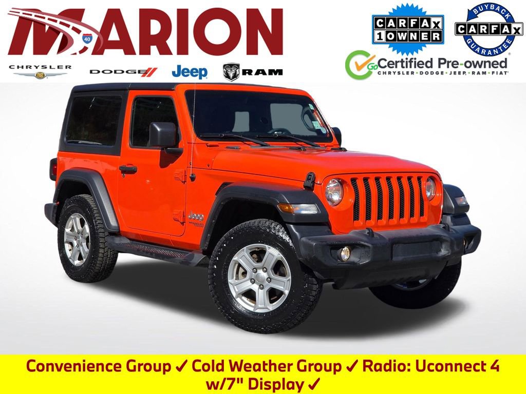 Used 2020 Jeep Wrangler Sport AWD/4WD image 1