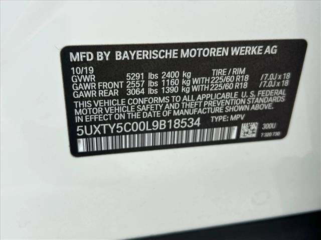 Used 2020 BMW X3 xDrive30i w/ Convenience Package AWD/4WD image 29