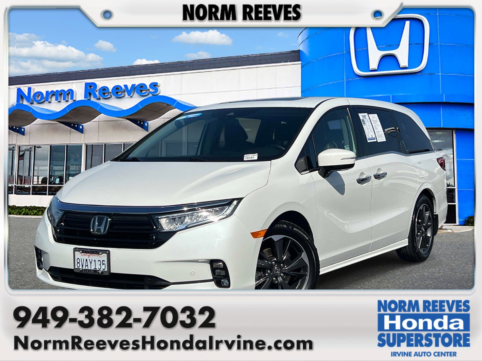Used 2021 Honda Odyssey Elite