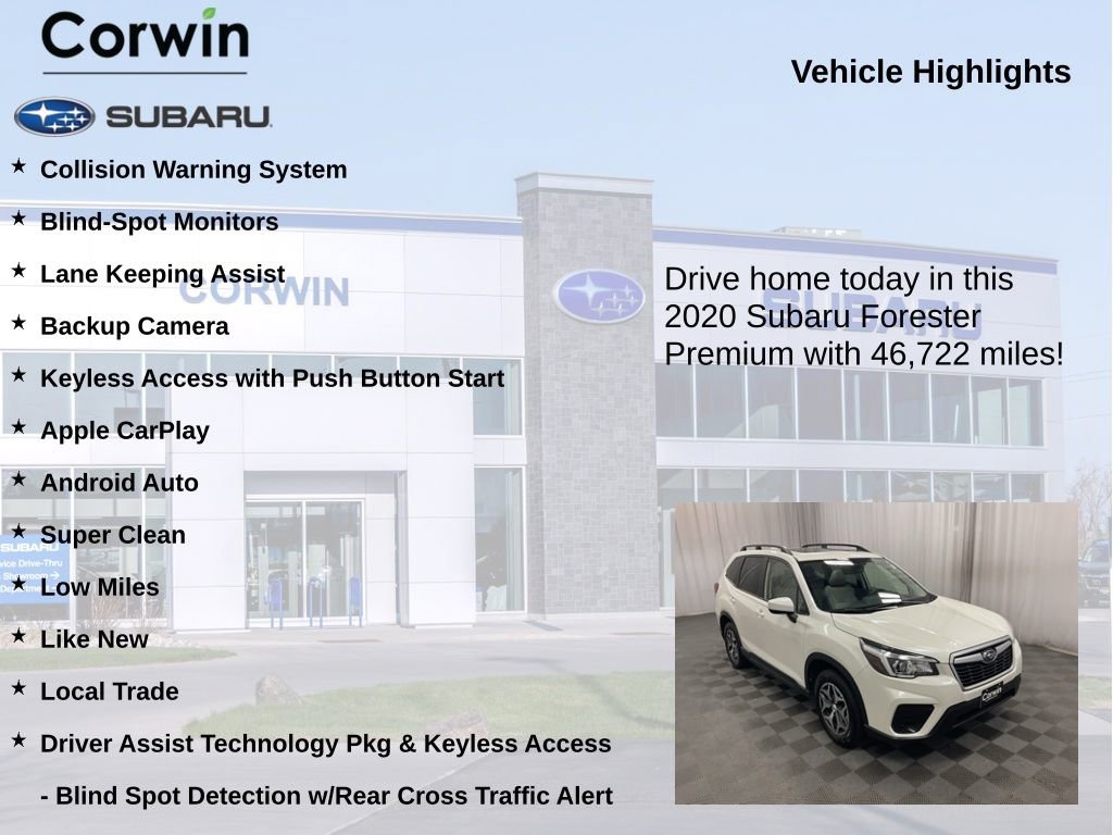 Used 2020 Subaru Forester Premium w/ Popular Package #1 AWD/4WD image 6
