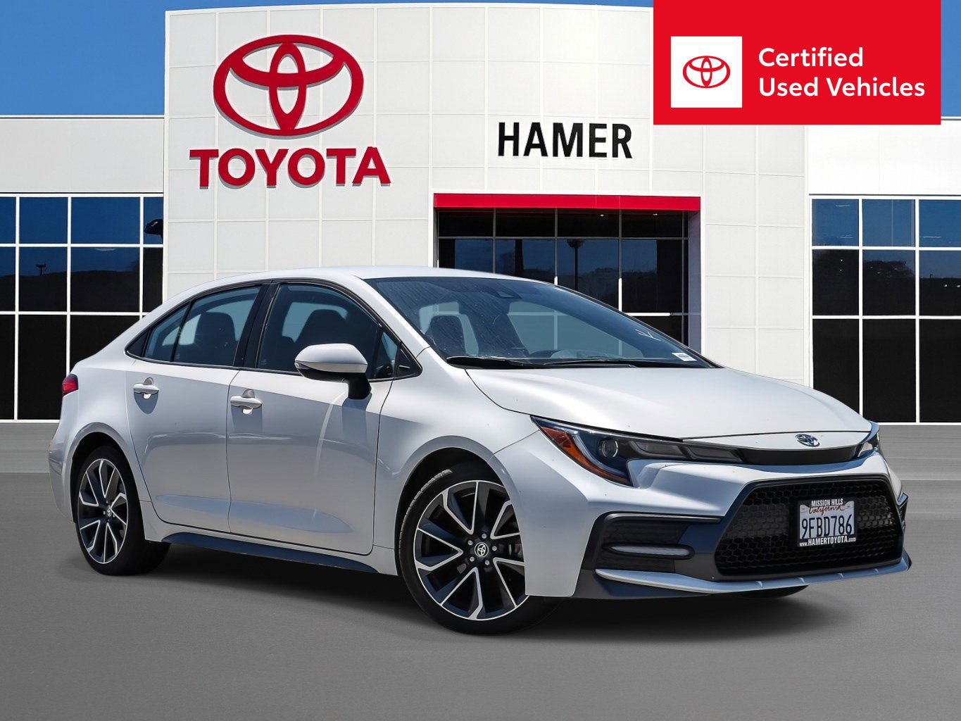 Certified 2021 Toyota Corolla SE w/ Carpet Mat Package (TMS)